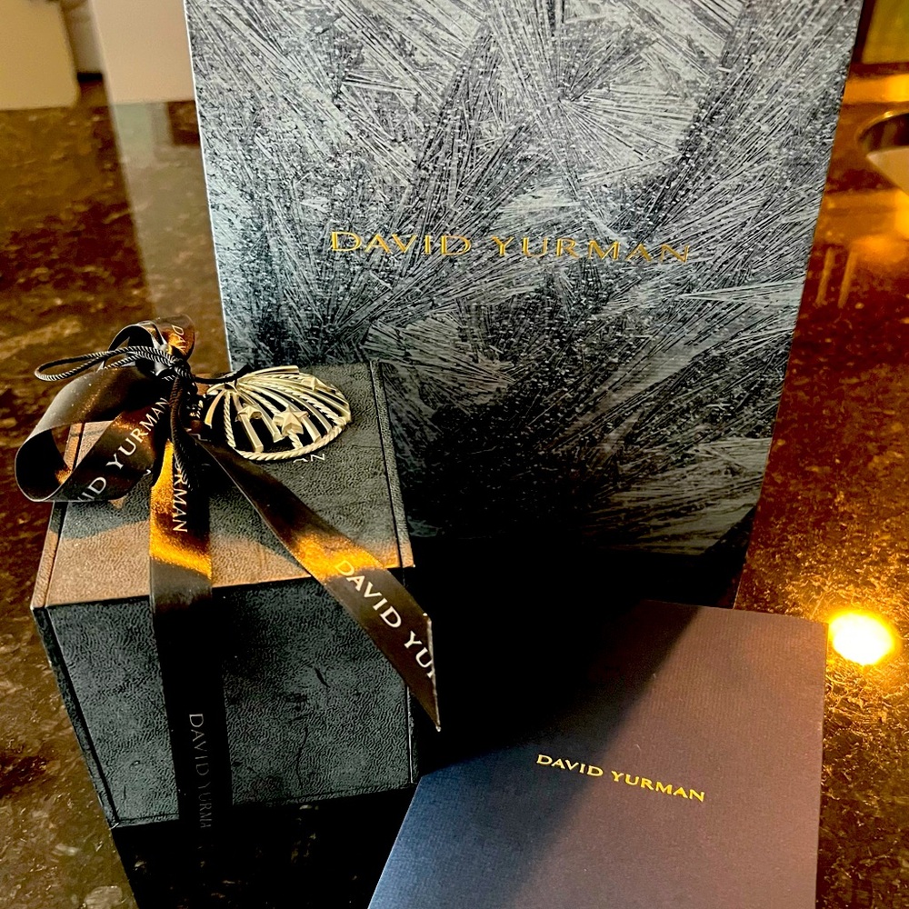 David Yurman Box, Shopping Bag & Care Accessories!